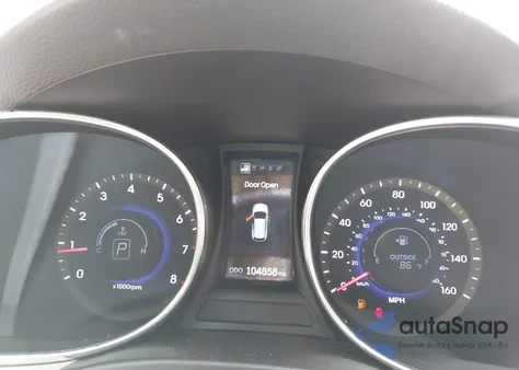 2013 Hyundai Santa Fe Sport 2.0T из США, поврежденный, VIN 5XYZW3LA3DG087131